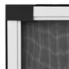 vidaXL udvideligt insektnet til vinduer (75-143)x50 cm hvid