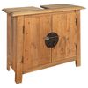 vidaXL badev&aelig;relsesm&oslash;bel 70x32x63 cm massivt fyrretr&aelig;