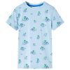 T-shirt til b&oslash;rn str. 92 lysebl&aring;