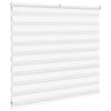vidaXL zebragardin hvid 155x100 cm stofbredde 150,9 cm polyester