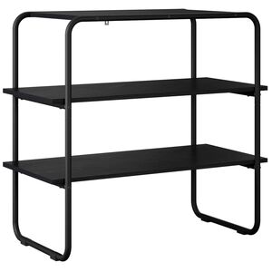 vidaXL Konsolbord Sort eg 60 x 41 x 75 cm Konstrueret tr&aelig;
