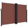 vidaXL sammenrullelig sidemarkise 160x1200 cm brun
