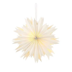 vidaXL Julebelysning RAAHE 10 LED'er Varm hvid 45 x 17 x 45 cm