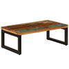vidaXL sofabord 100x50x35 cm massivt genbrugstr&aelig; og st&aring;l