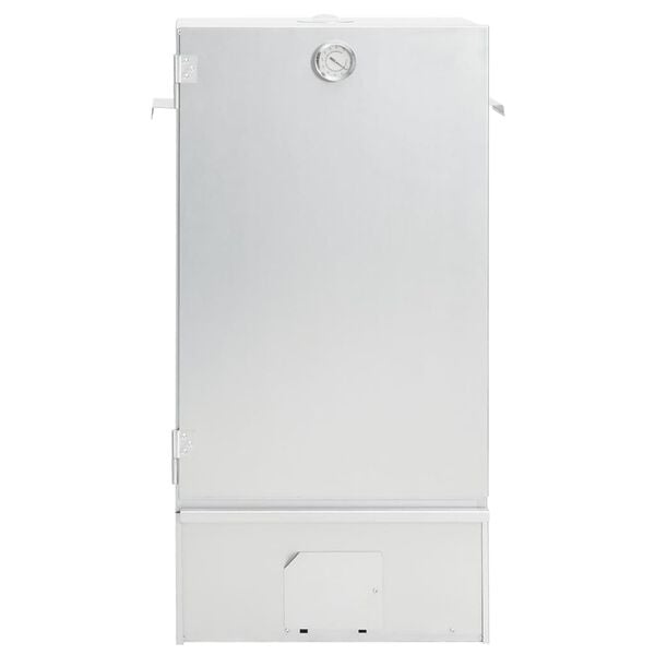 vidaXL rygeovn med generator til koldr&oslash;gning galvaniseret st&aring;l