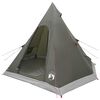 vidaXL 3 personer Army Gr&oslash;n 185T Polyester med PU Coating
