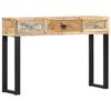 vidaXL konsolbord massivt mangotr&aelig; 110 x 30 x 76 cm