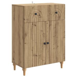 vidaXL Sideboard Artisan-eg 66 x 34,5 x 90 cm Konstrueret tr&aelig;