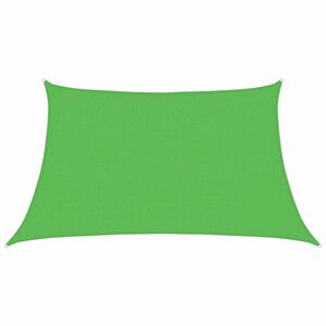 vidaXL solsejl 3/4x2 m160 g/m&sup2; HDPE lysegr&oslash;n