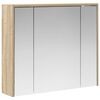 vidaXL Badev&aelig;relsesspejlskab Sonoma eg 73,5 x 16 x 62,5 cm