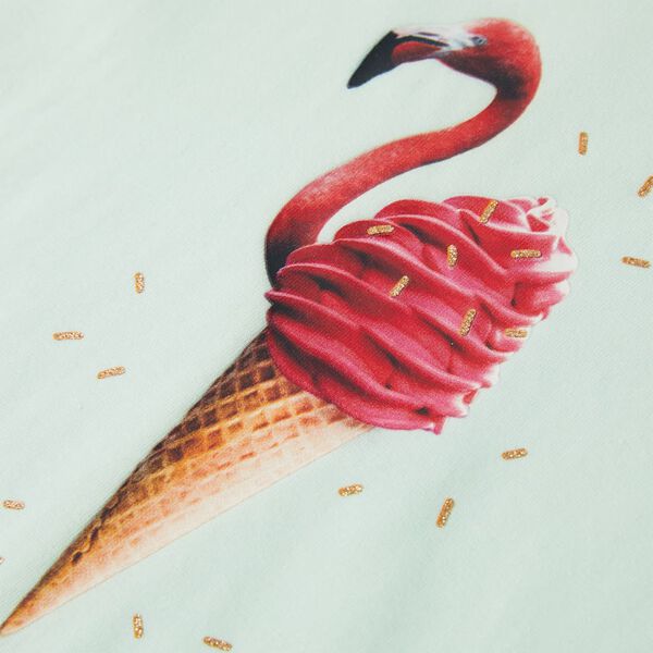 T-shirt til børn str. 92 lys mintgrøn