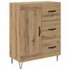 vidaXL Sideboard Artisan Eg 69,5 x 34 x 90 cm Konstrueret tr&aelig;