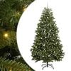 vidaXL Kunstigt juletr&aelig; med 300 LED'er Gr&oslash;n 300 cm PVC og metal