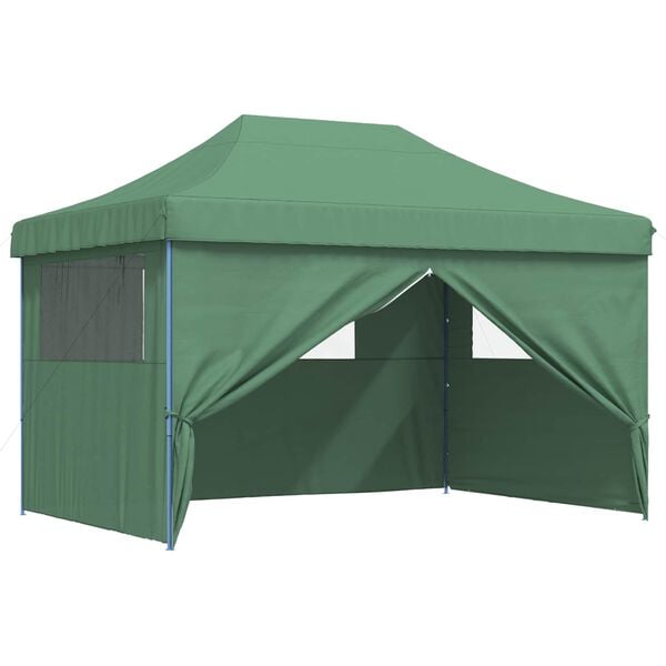 vidaXL Party Tent Gr&oslash;n 279 x 410 x 315 cm Oxford stof