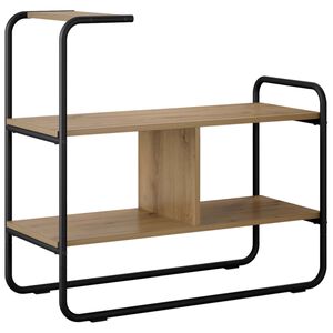 vidaXL Konsolbord Artisan-eg 80 x 35 x 75 cm Konstrueret tr&aelig;