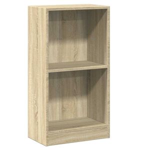 vidaXL bogreol 40 x 24 x 75 cm sp&aring;nplade sonoma-eg