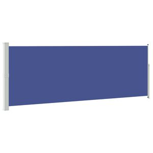 vidaXL sammenrullelig sidemarkise 160x500 cm bl&aring;