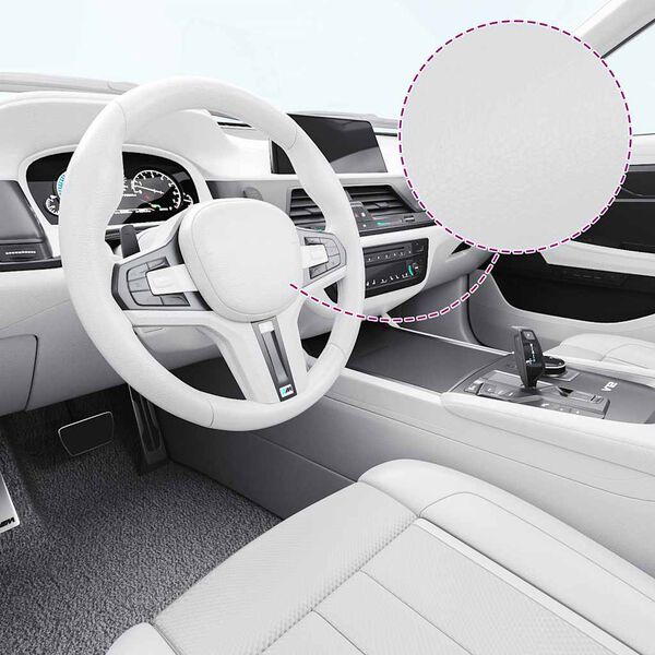 vidaXL bilfolier 2 stk. 100x150 cm + 50x150 cm mat hvid