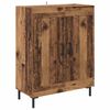 vidaXL Highboard Gammelt tr&aelig; 69,5 x 34 x 180 cm Konstrueret tr&aelig;