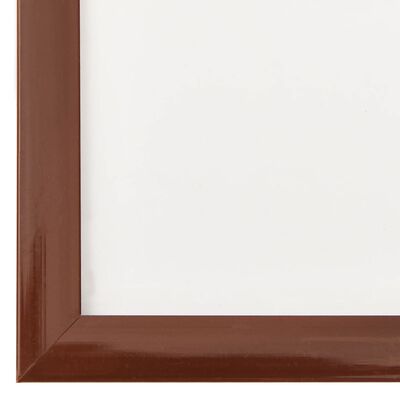 vidaXL billedrammer 3 stk. til væg og bord 59,4x84 cm MDF bronzefarvet