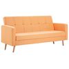 vidaXL sofa stof orange