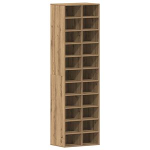 vidaXL skoreol 54x34x183 cm konstrueret tr&aelig; kunsteg