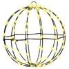 vidaXL Julefinial lys 96 LED'er Varm hvid Diameter 30 x 32 cm