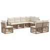 vidaXL Havesofa S&aelig;t 8 stk. Beige polyrattan