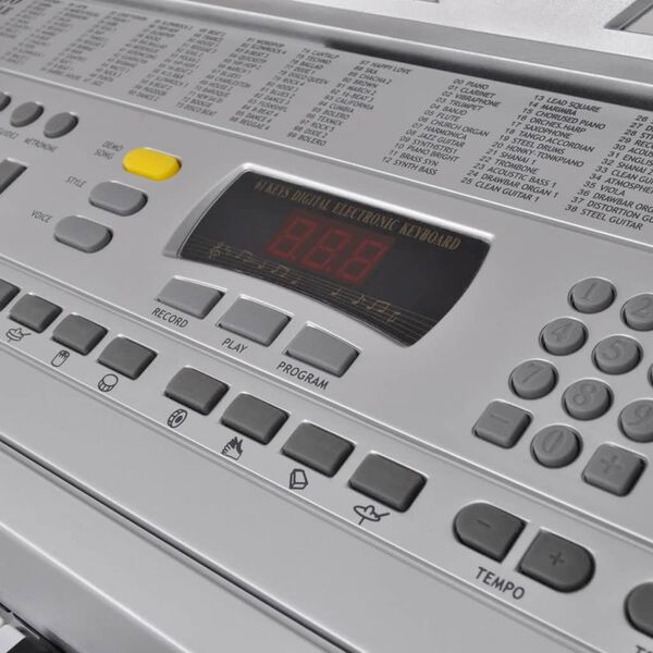 vidaXL elektrisk keyboard 61 tangenter