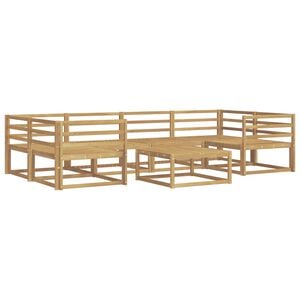 vidaXL Udend&oslash;rs sofagruppe 7 pcs Hvid