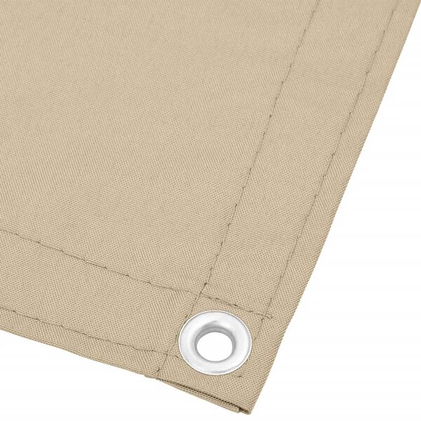 vidaXL altanafsk&aelig;rmning 90x1000 cm 100 % polyester beige