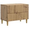 vidaXL Natskab Artisan-eg 62 x 34,5 x 48 cm Konstrueret tr&aelig;