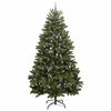 vidaXL Kunstigt juletr&aelig; med 300 LED'er Gr&oslash;n 270 cm PVC og metal