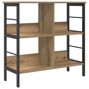 vidaXL Bogreol 4 niveauer 82 x 32 x 79 cm Konstrueret tr&aelig;