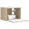 vidaXL TV vægskab Vægmonteret Sonoma 60 x 31 x 29.5 cm Konstrueret træ