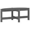 vidaXL sofabord 87x48x35 cm massivt fyrretr&aelig; gr&aring;