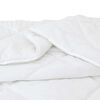 vidaXL Quilts & Duvets Hvid 140 x 200 cm Microfiber