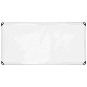 vidaXL klar presenning med &oslash;jer 1x2 m polyethylen