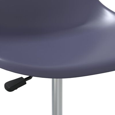 vidaXL drejelige spisebordsstole 4 stk. PP lilla