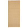 vidaXL gulvt&aelig;ppe 66x150 cm naturlig sisal