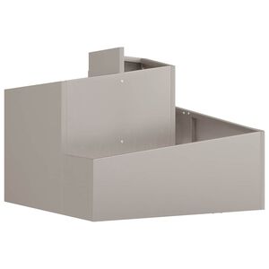 vidaXL Have Blomsterkrukke Brun 60 x 60 x 50 cm Cortenst&aring;l