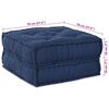 vidaXL Modulssofa Enhed Indigo 70 x 70 x 36 cm Stof
