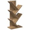 vidaXL Tr&aelig;bogreol 4-niveau 30 x 18 x 60 cm Konstrueret tr&aelig; Artisan-eg