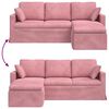 vidaXL Sofa Lyser&oslash;d Samlede dimensioner: 198 x 134 x 80 cm (B x D x H)