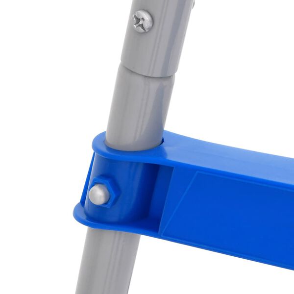 vidaXL poolstige til fritst&aring;ende pool 84 cm st&aring;l og plast