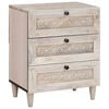 vidaXL Natskab Hvid 50 x 33 x 62 cm Konstrueret tr&aelig;