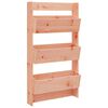 vidaXL plantev&aelig;g 60x18,5x110 cm 3 niveauer massivt douglasgran