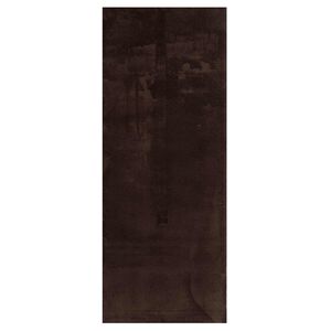 vidaXL Medium luv bl&oslash;d og vaskbar t&aelig;ppe HUARTE Brun 200 x 80 cm