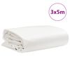 vidaXL presenning 3x5 m 650 g/m&sup2; hvid