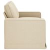 vidaXL Sofa Creme 162 x 80 x 82 cm Stof